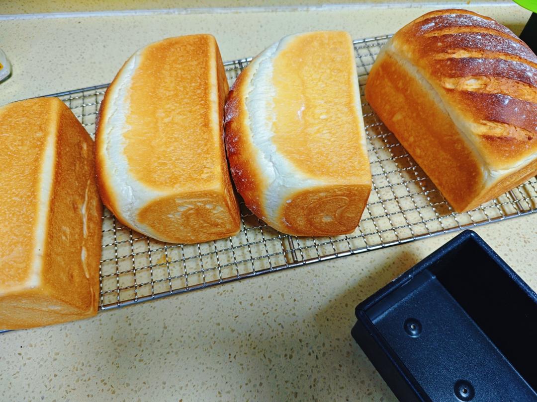 口感妙啊~高含量鲜奶糯米汤种吐司