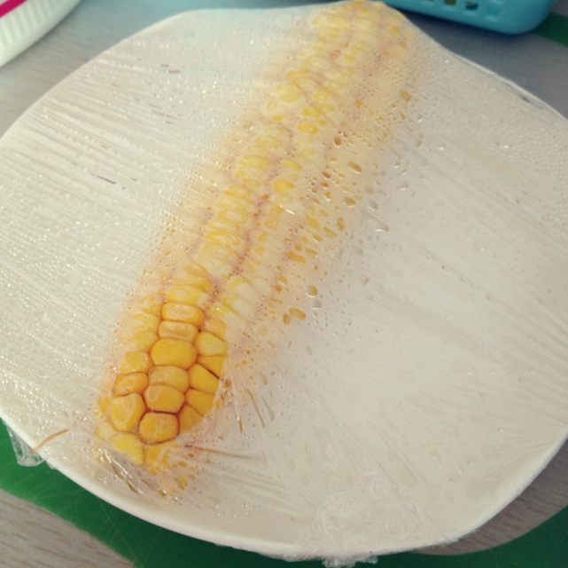 微波炉煮玉米
