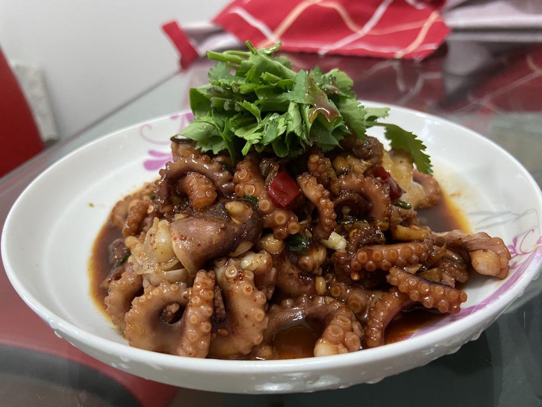 蒜蓉八爪鱼