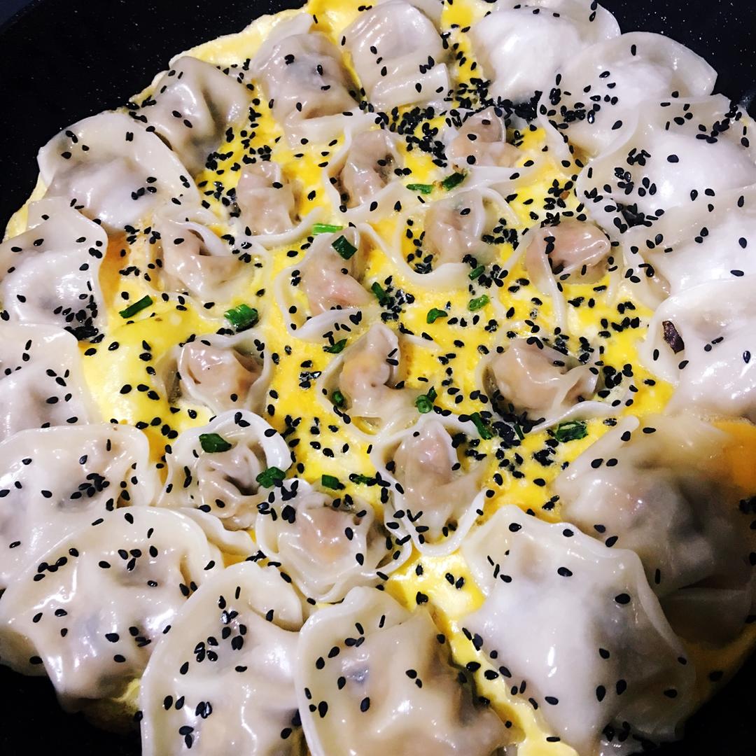 懒人快手抱蛋煎饺