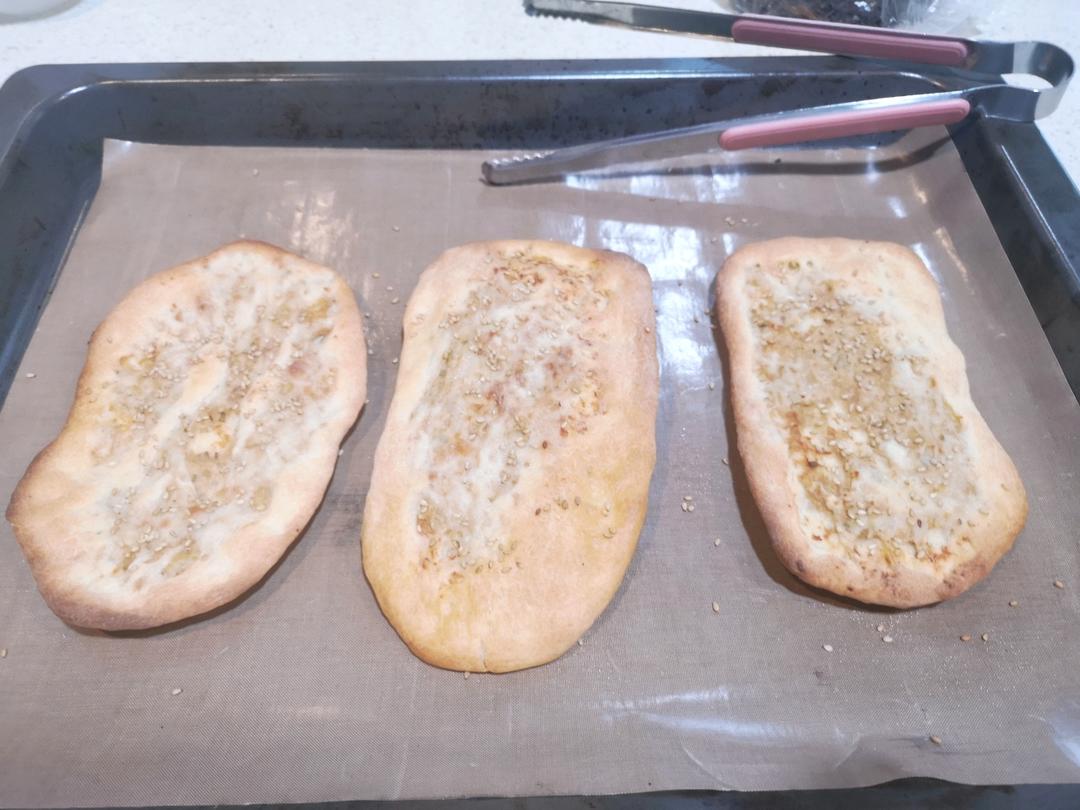 烤箱版鲜肉锅盔