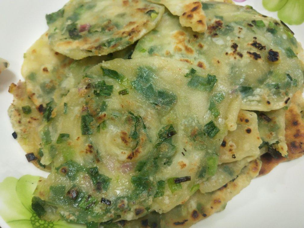 不用和面的葱油饼