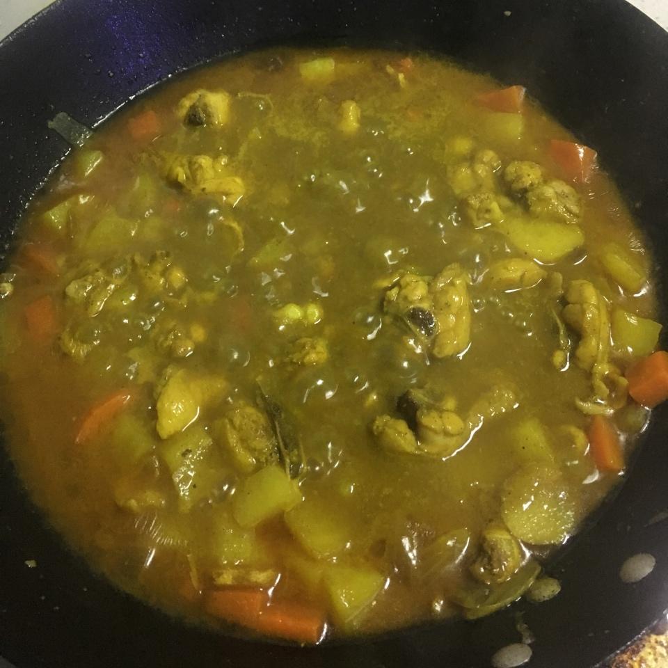 浓香醇厚日式咖喱鸡饭，吃一口就沦陷