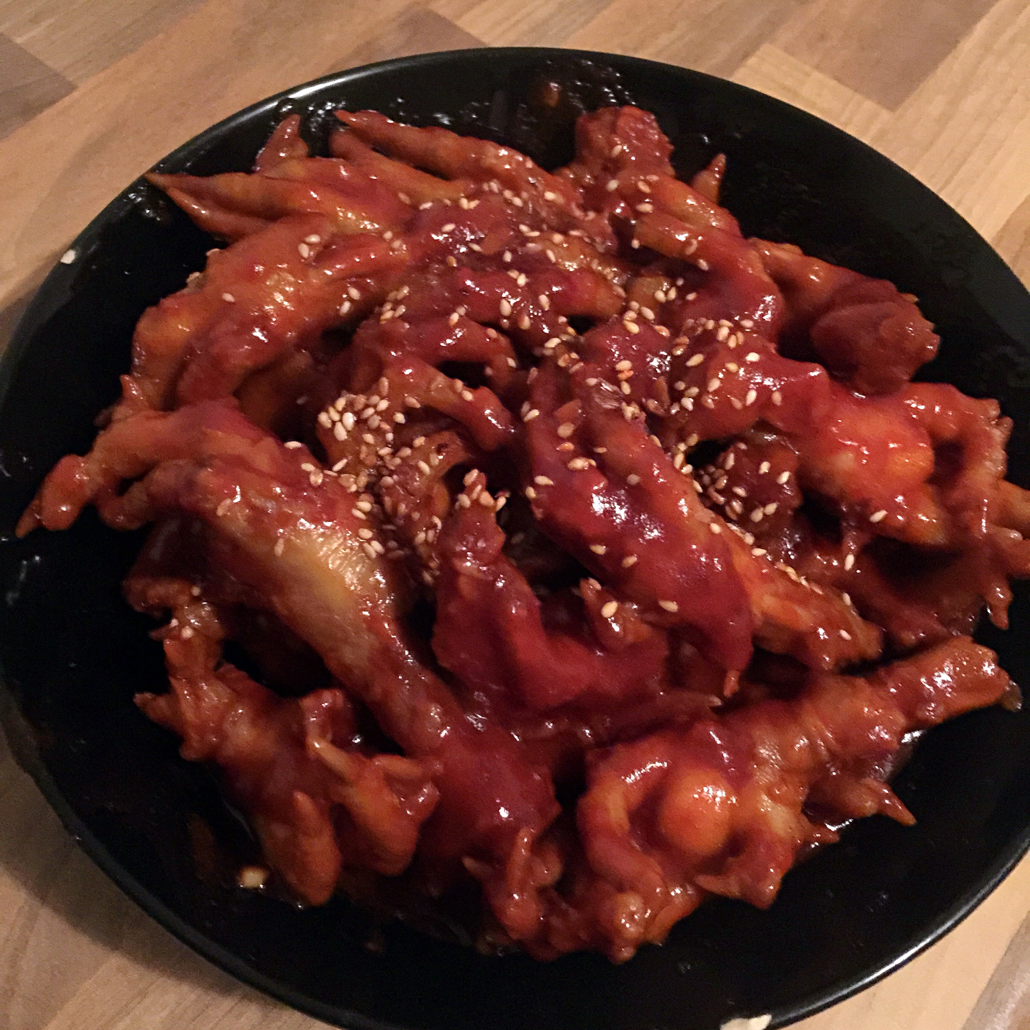 韩式辣鸡爪