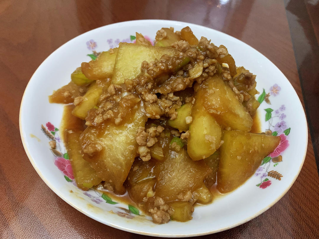 肉末炒冬瓜(超下饭)