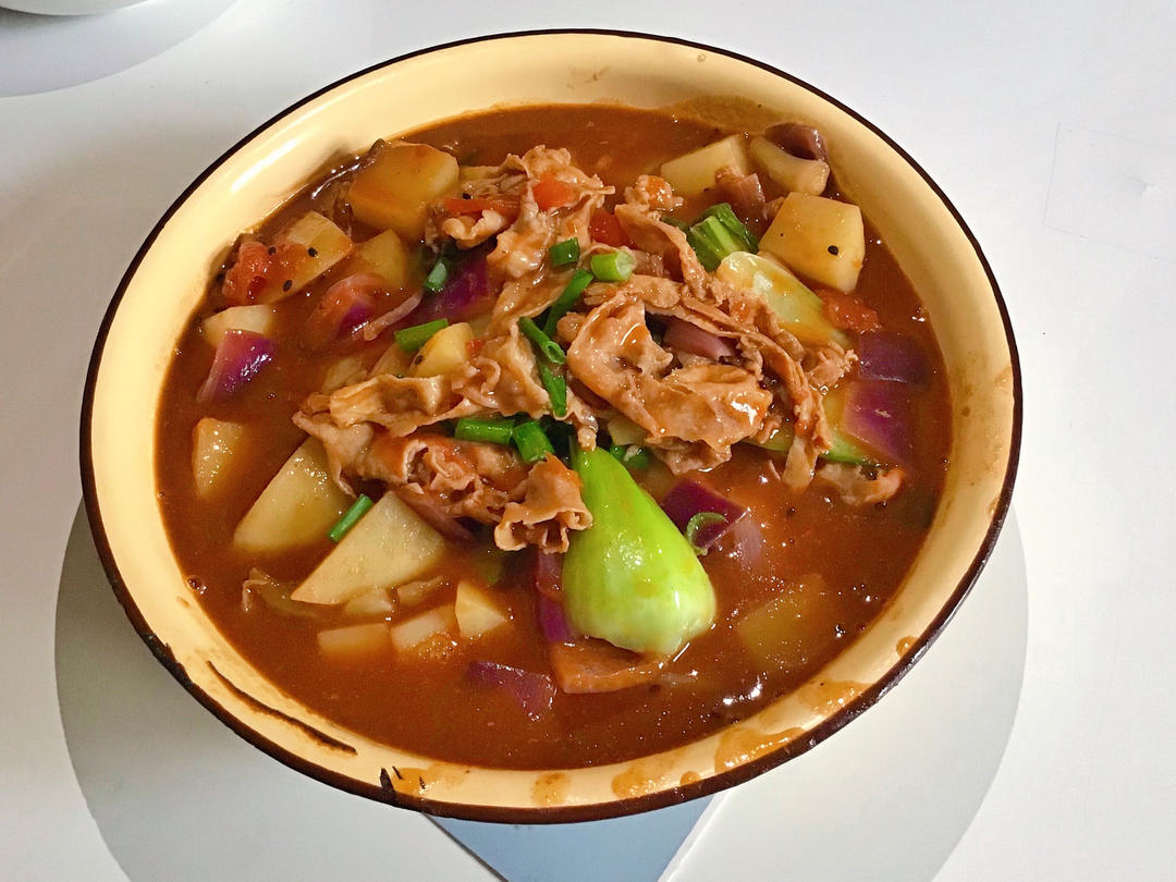 土豆肥牛