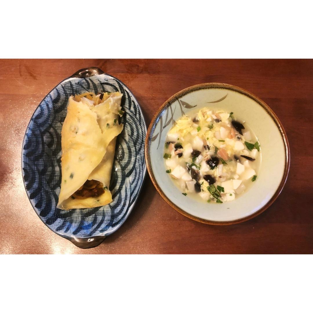 西葫芦鸡蛋煎饼