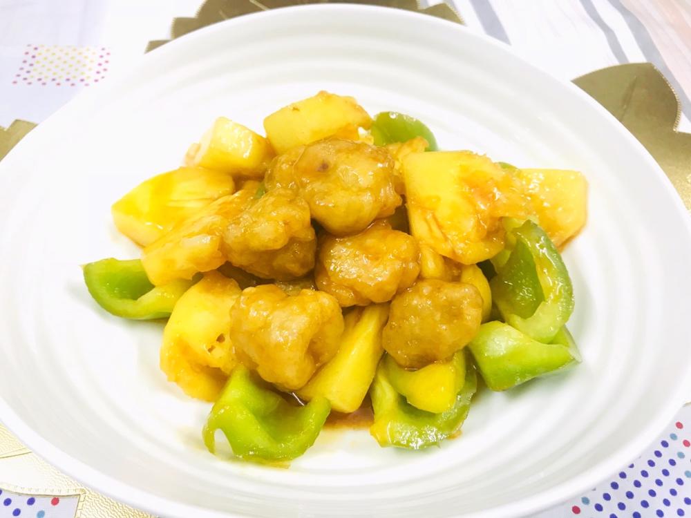 菠萝咕噜肉的做法