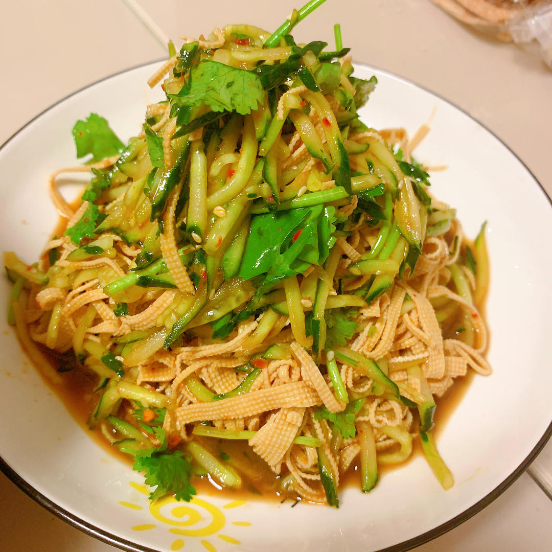 凉拌干豆腐丝