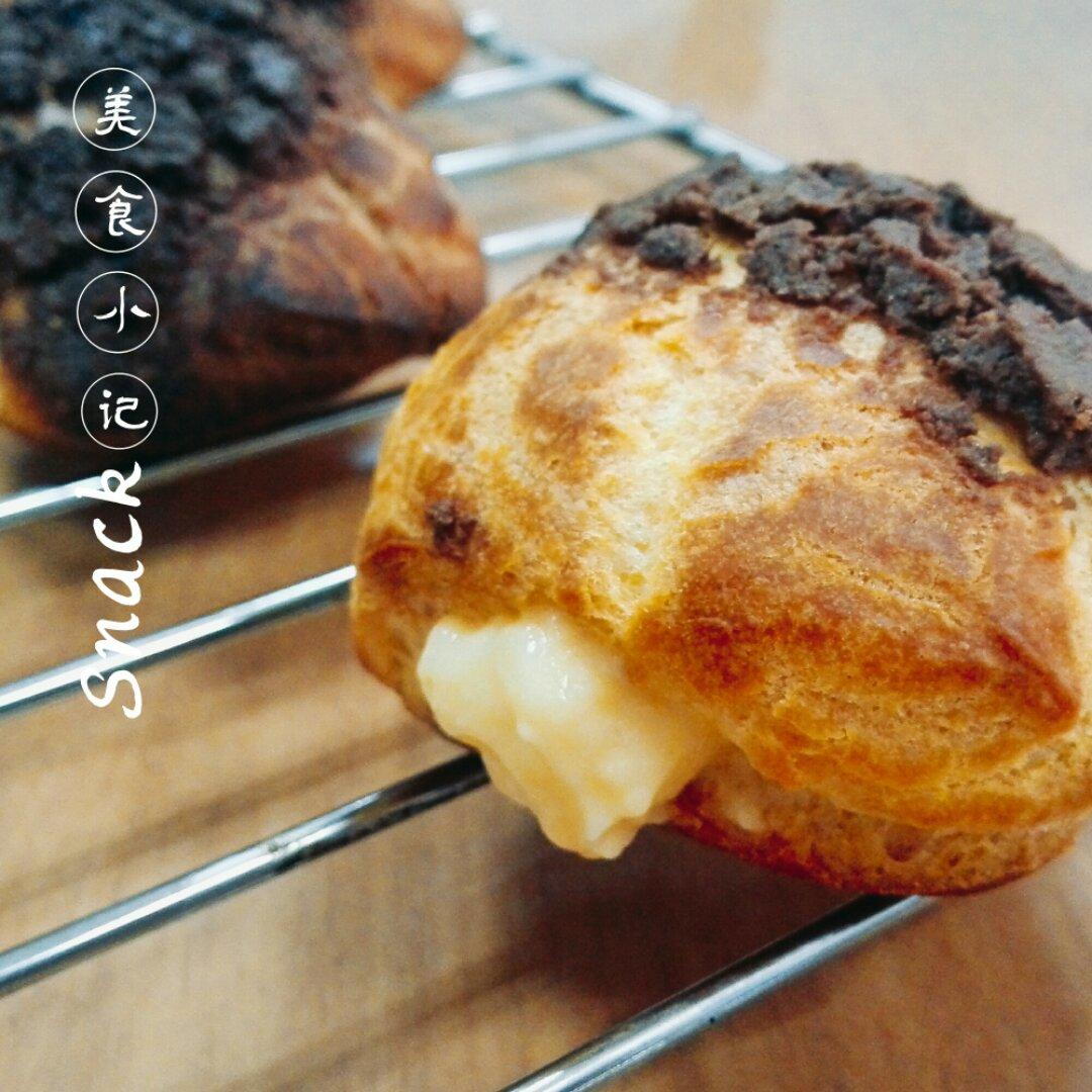 巧克力酥皮泡芙