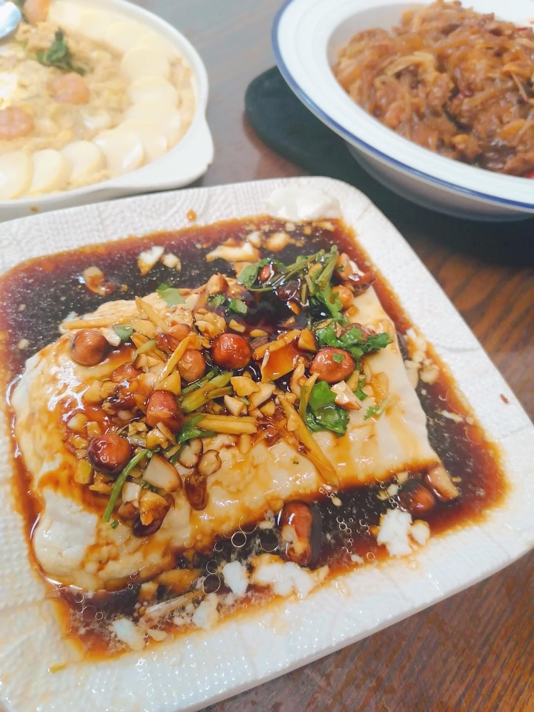 好吃的凉拌内酯豆腐