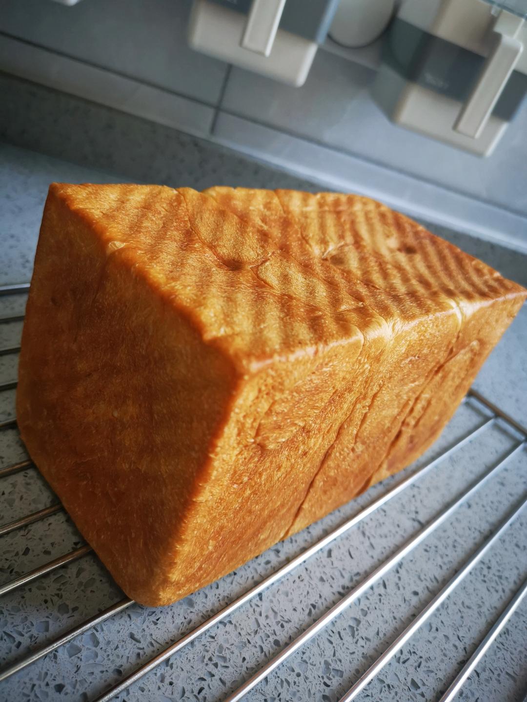 不用揉手套膜冷藏发酵省时省力懒人炼乳吐司