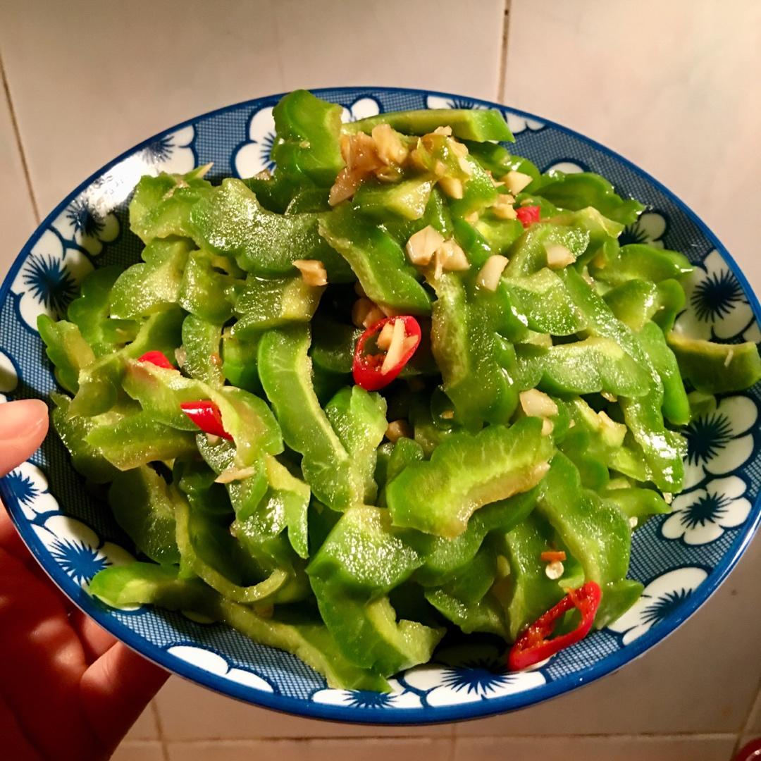 凉拌苦瓜