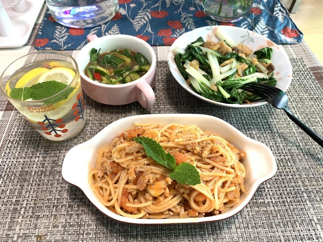 【番茄肉酱意面】