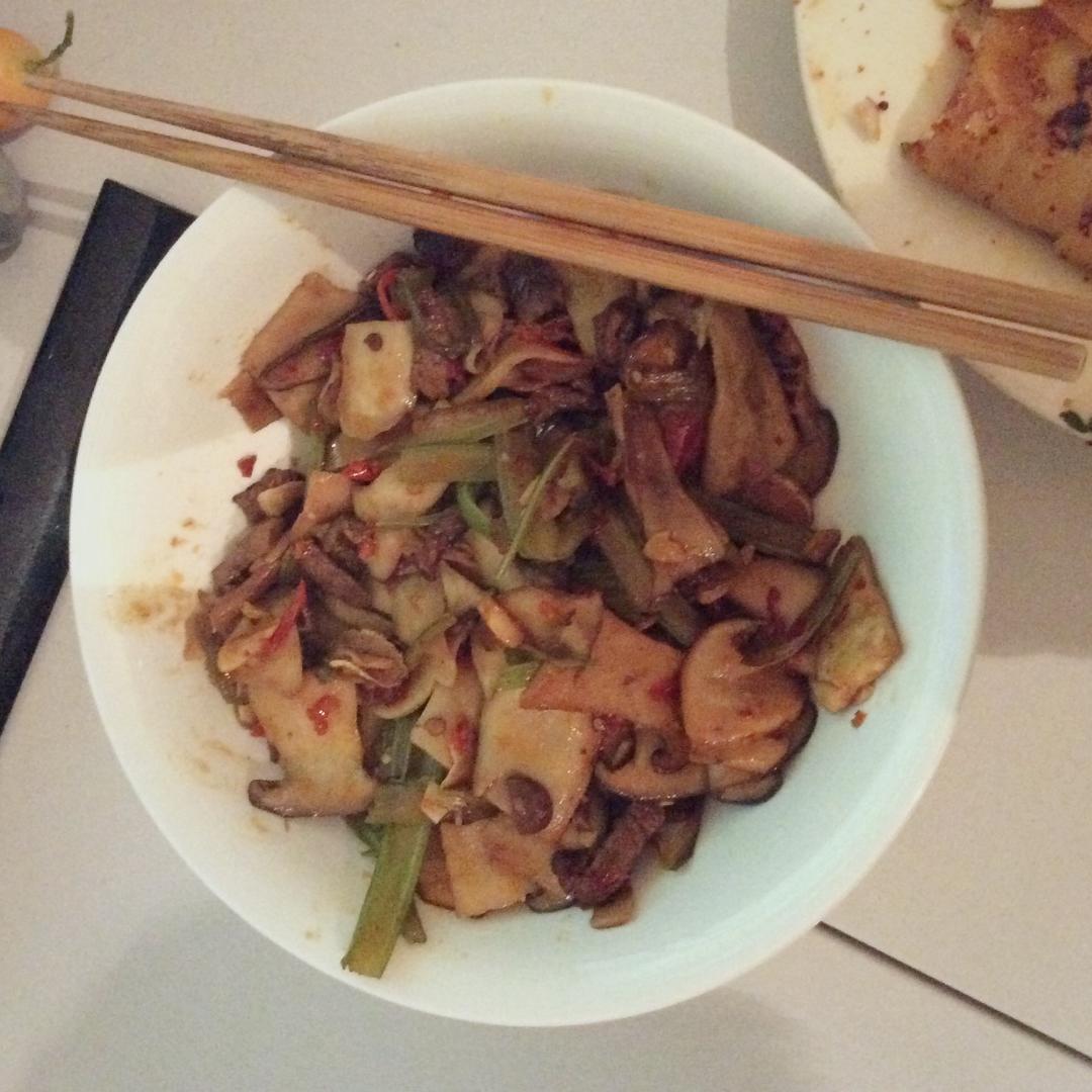 干锅杏鲍菇