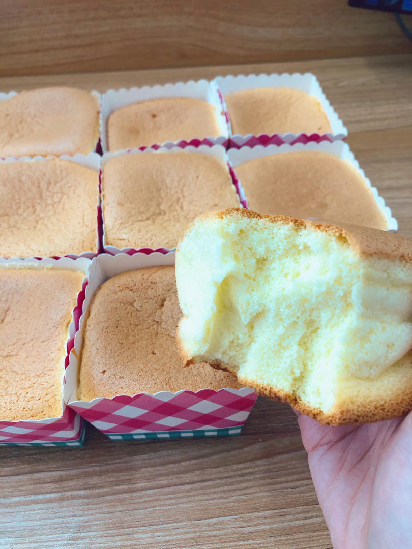 零失败~戚风纸杯小蛋糕🍰 ✨／8寸版戚风蛋糕