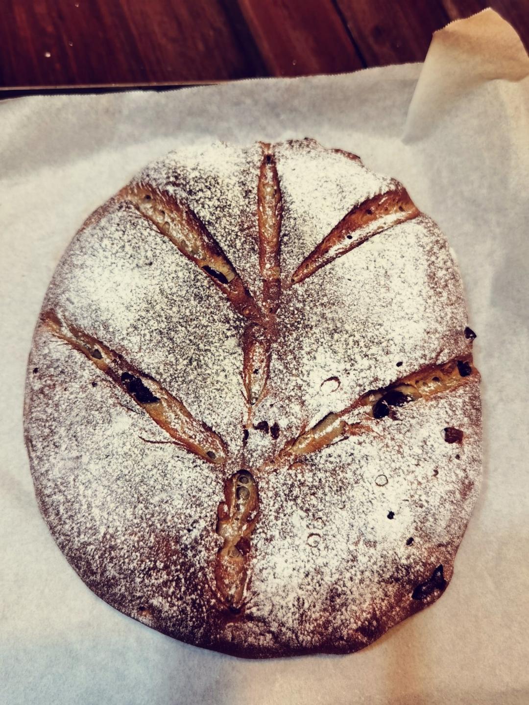 红枣核桃软欧包