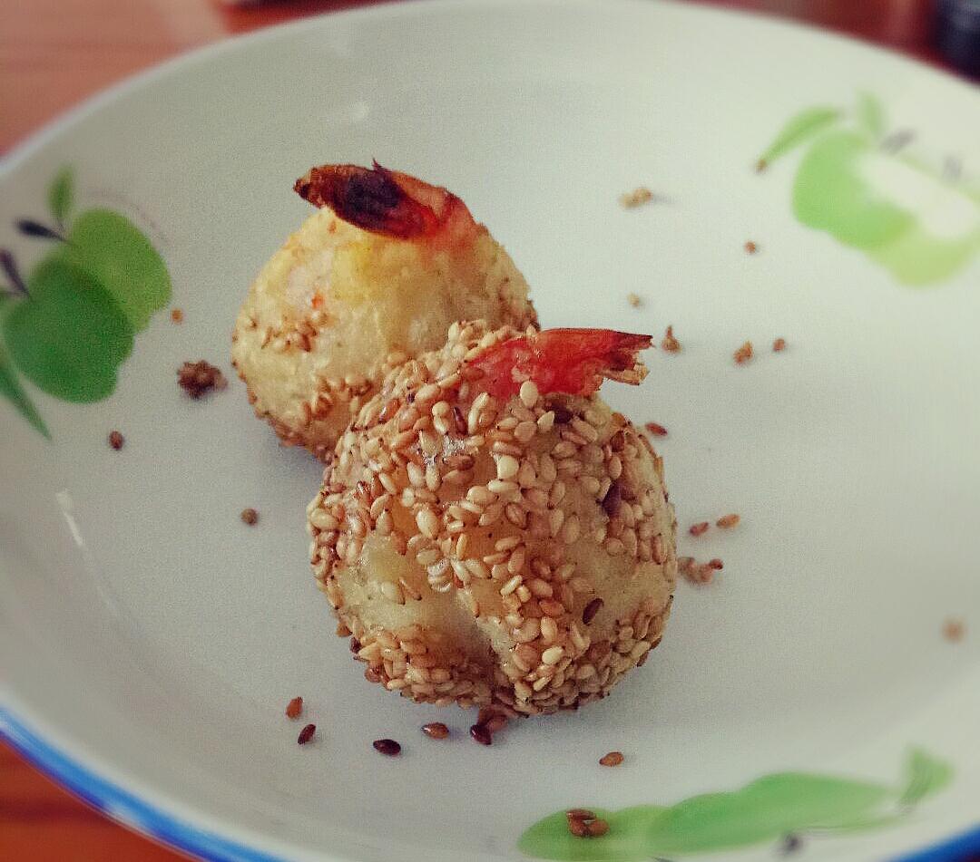 土豆虾球