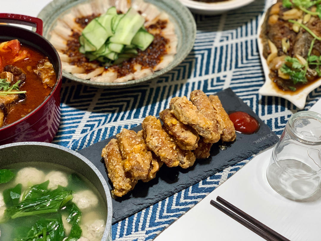 免烤箱，不用油炸，巨好吃的脆皮蛋黄鸡翅