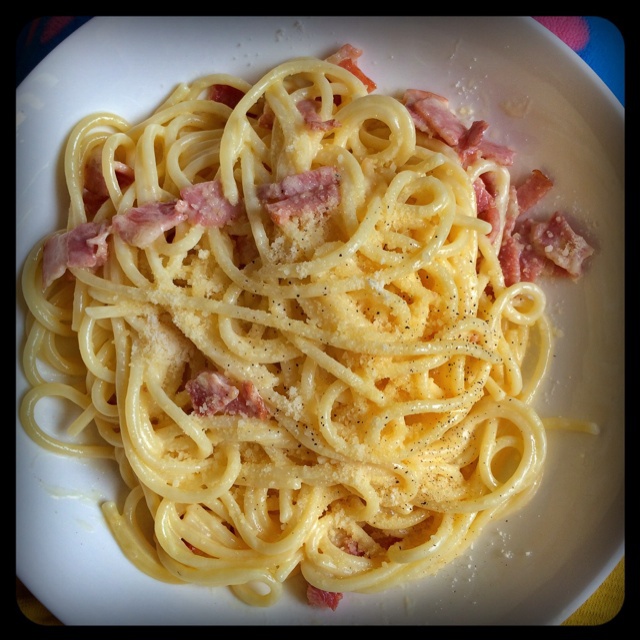 芝士培根意大利面