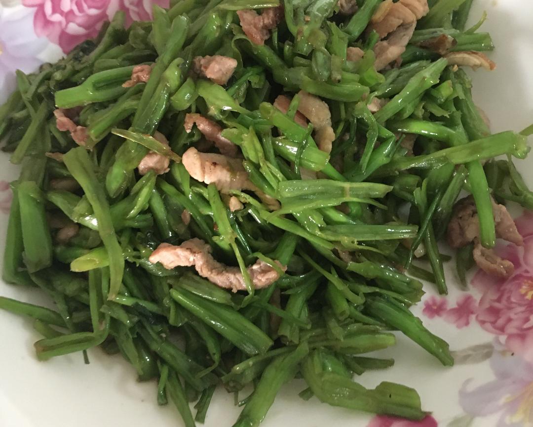 超下饭的空心菜梗