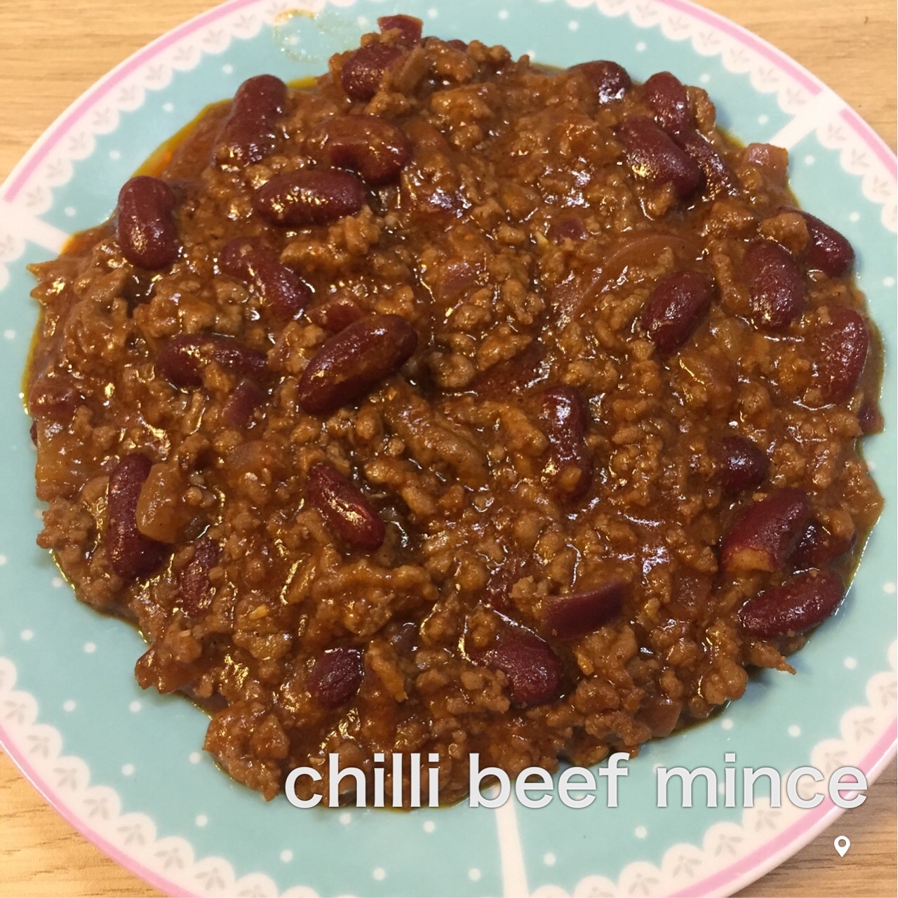 chilli beef mince