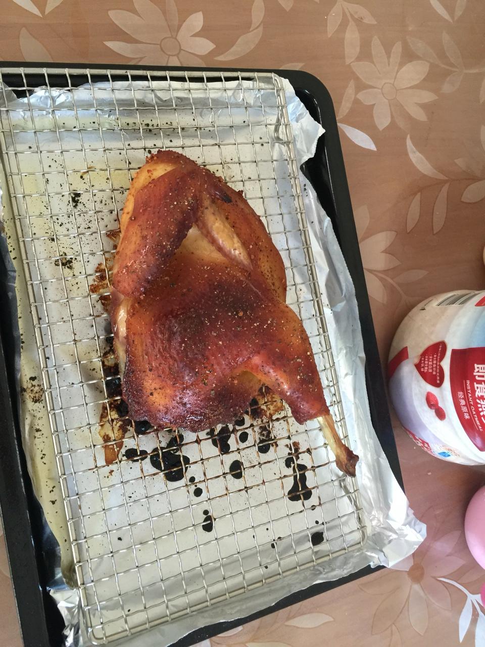 袋袋烤鸡--自制腌料+脆皮秘籍