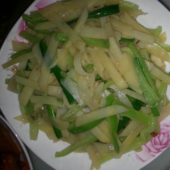 青椒土豆丝