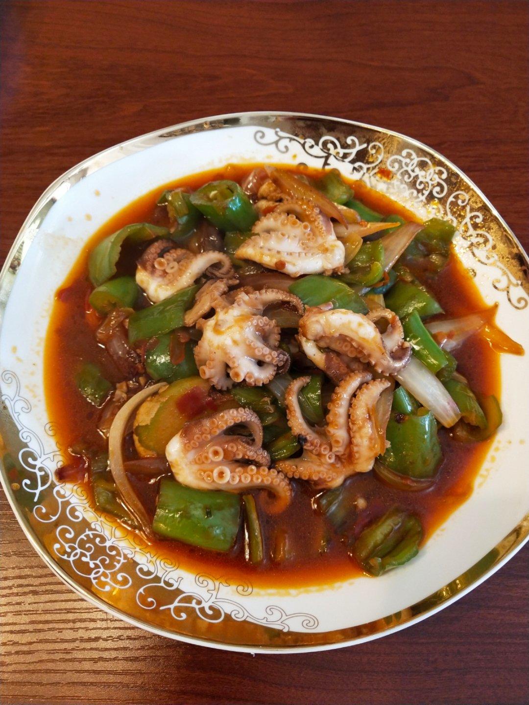酱爆小章鱼（八爪鱼）
