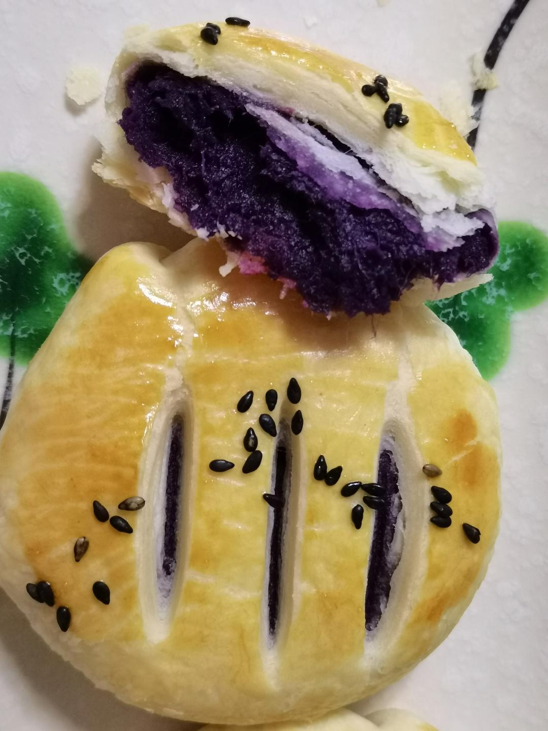 自制紫薯泥.适用蛋黄酥老婆饼等甜点馅料