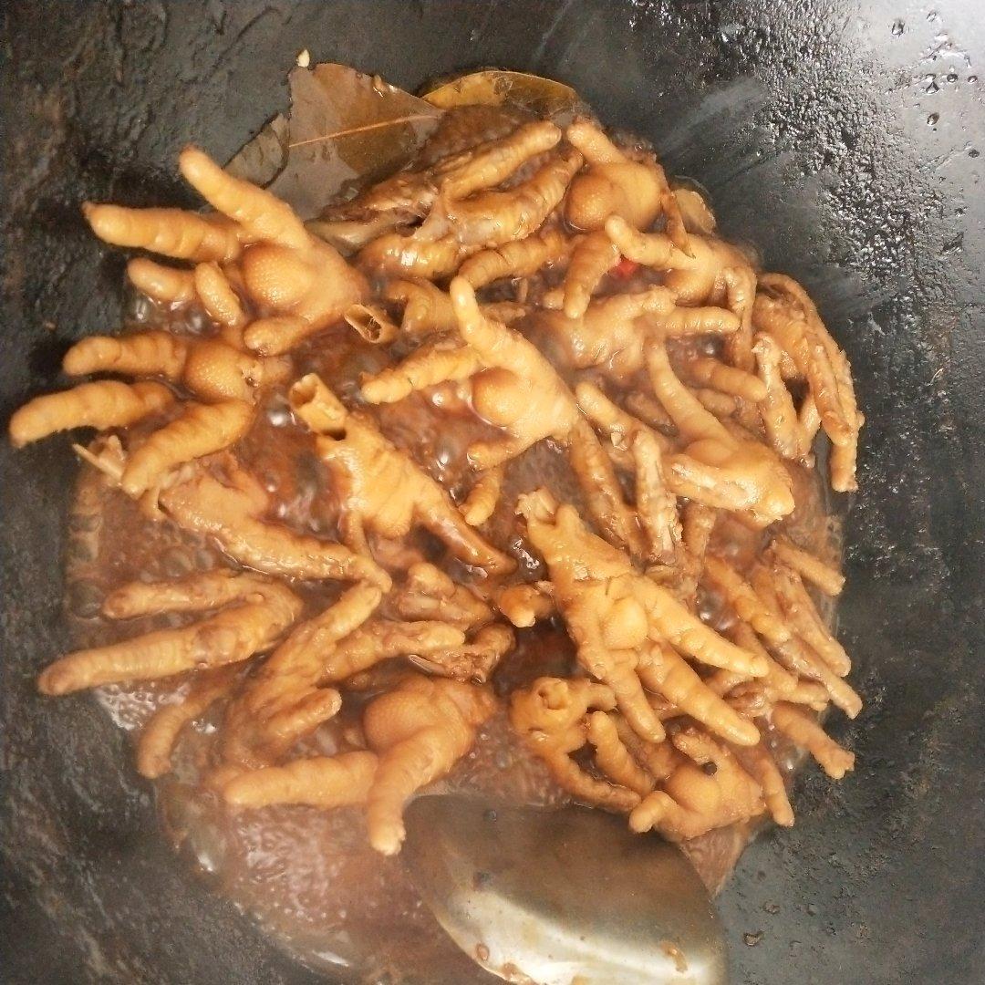 秘制红烧鸡爪