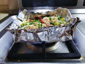 锡纸川味🌶️烤脑花（煤气炉或电陶炉）的做法 步骤11