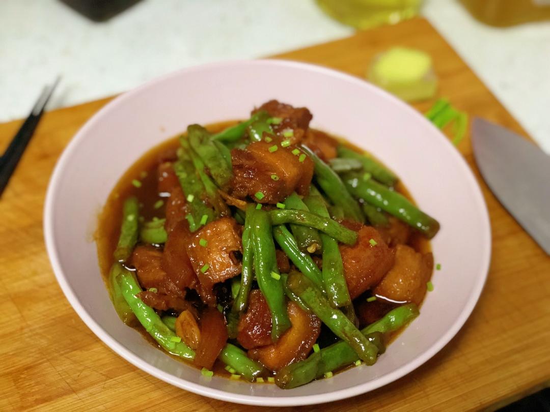 四季豆烧肉