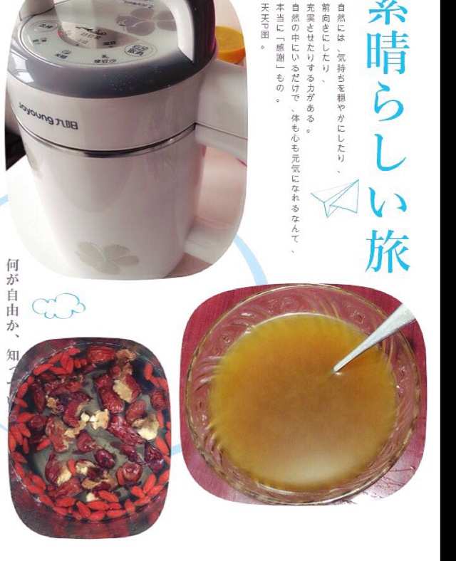 红枣枸杞茶（九阳豆浆机版）