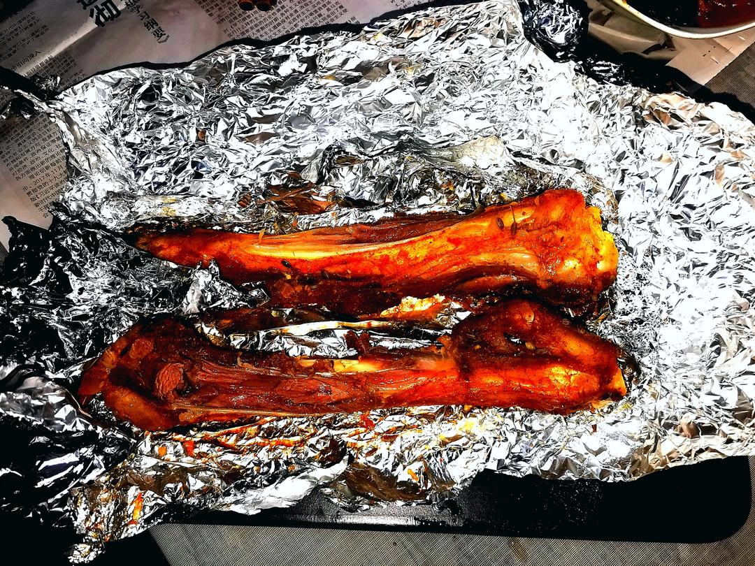 烤箱锡纸烤羊肉的做法