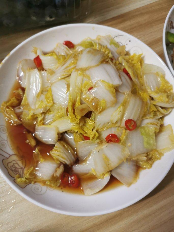 5分钟快手菜❗️巨下饭的酸辣娃娃菜，酸辣开胃❗️
