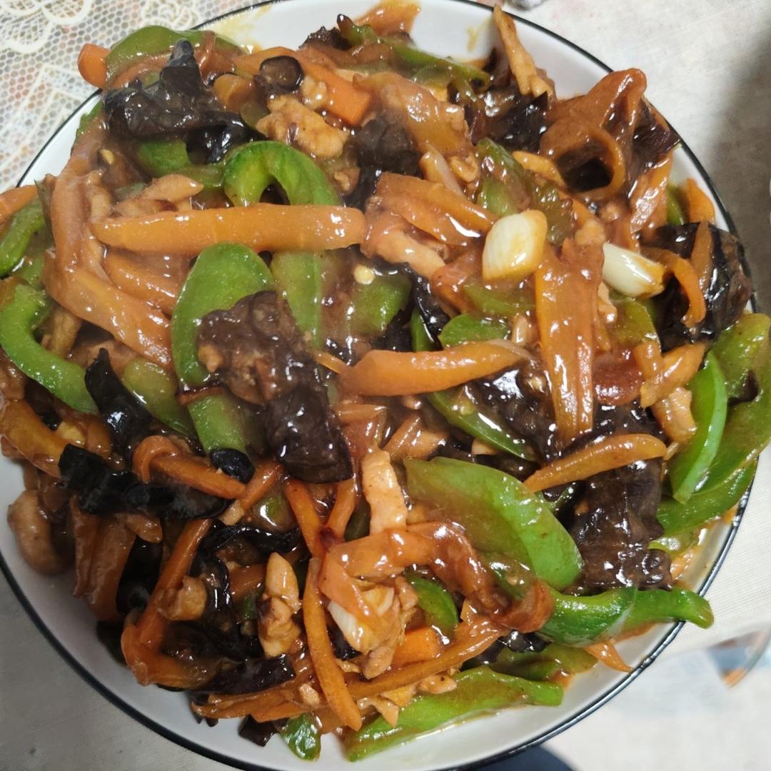 超级下饭鱼香肉丝（不辣版）
