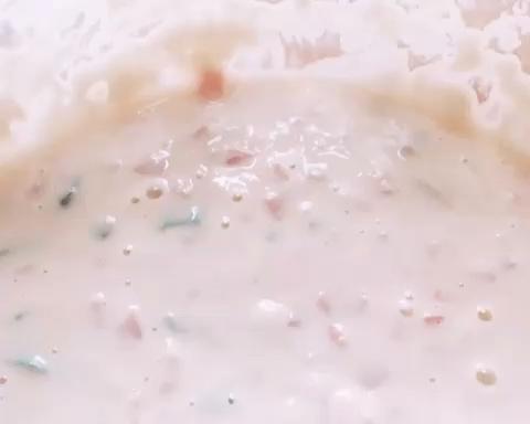 火腿培根青红椒煎饼
