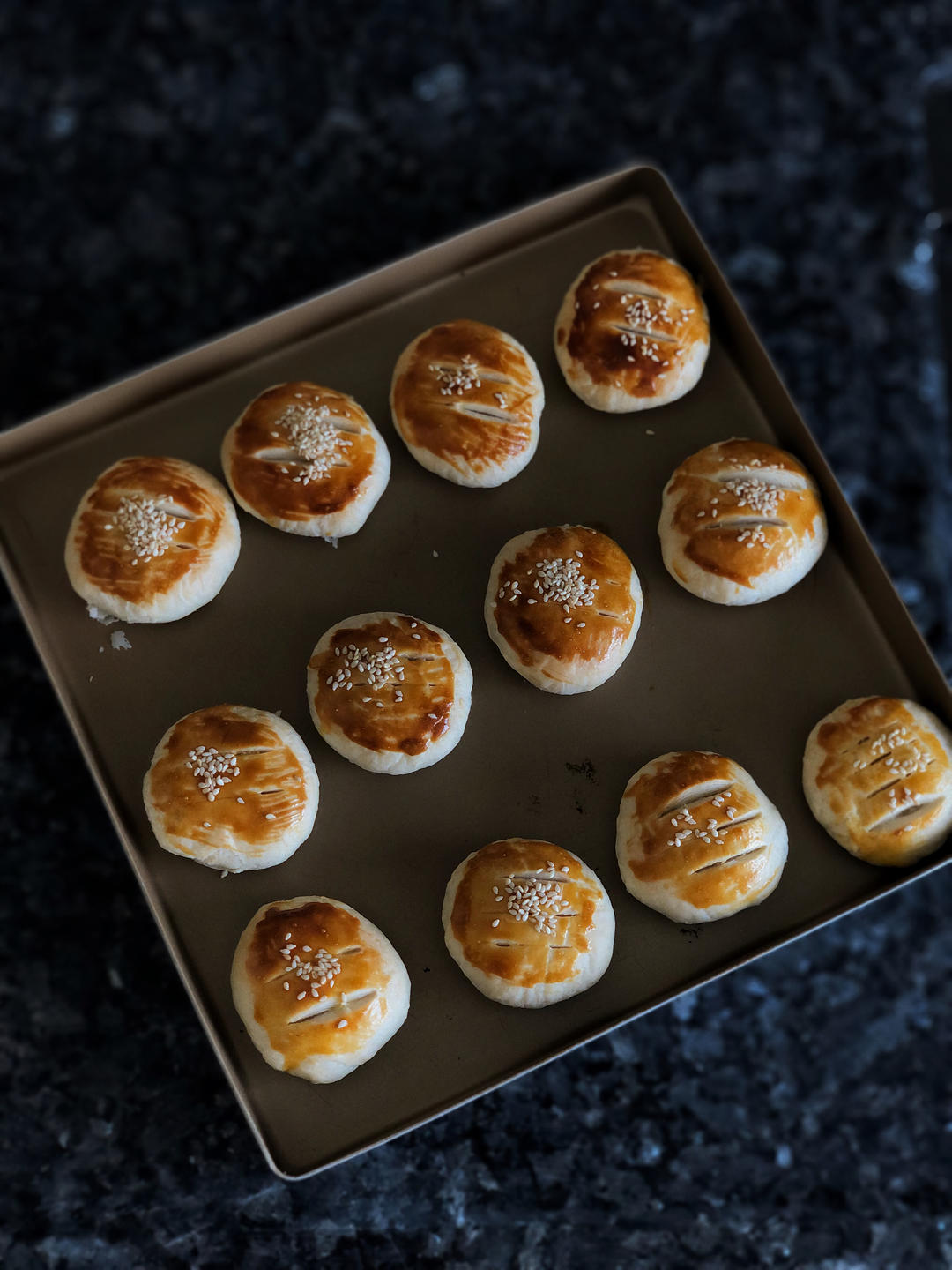 快手大包酥版本的老婆饼