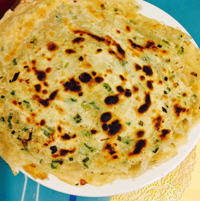 椒盐葱花饼