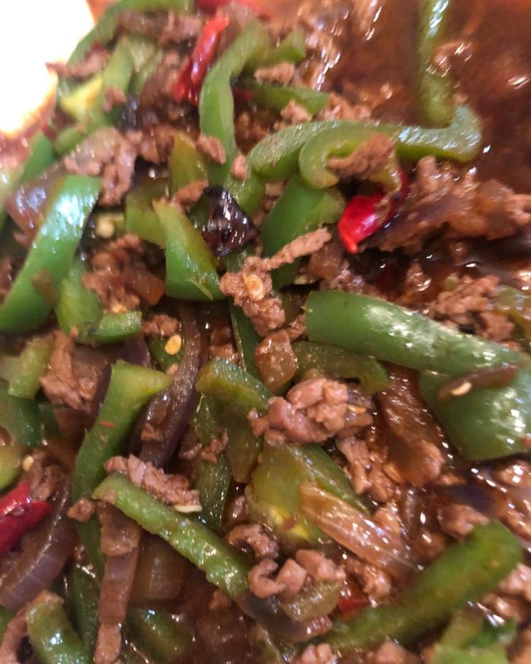 洋葱牛肉丝