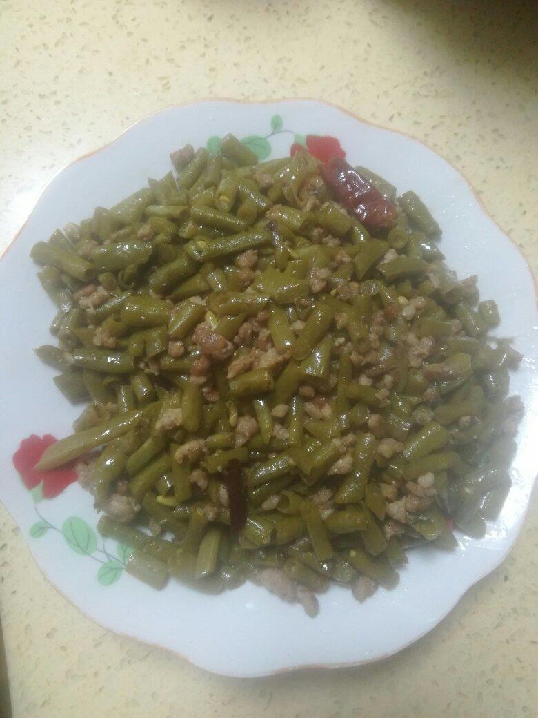 肉末酸豆角