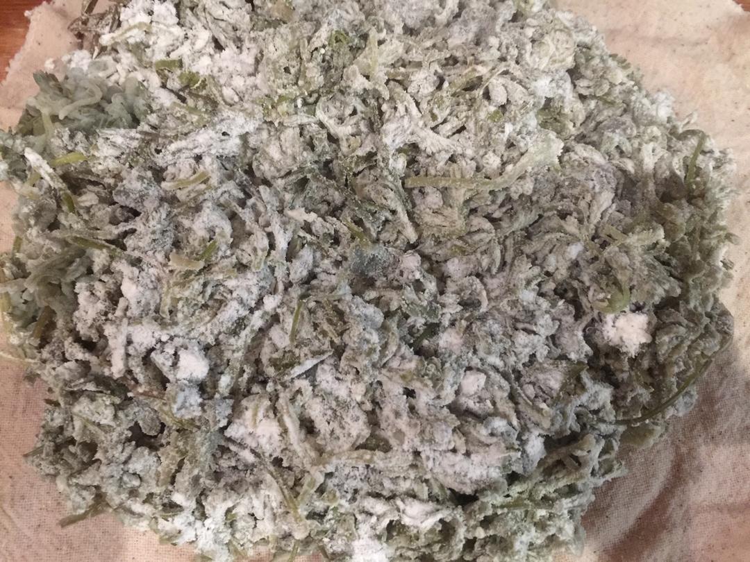 蒸艾（小时候的味道）