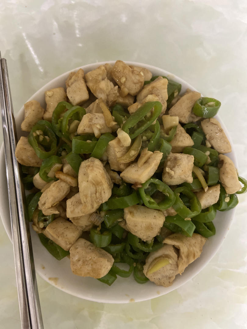 超嫩的小炒鸡胸肉