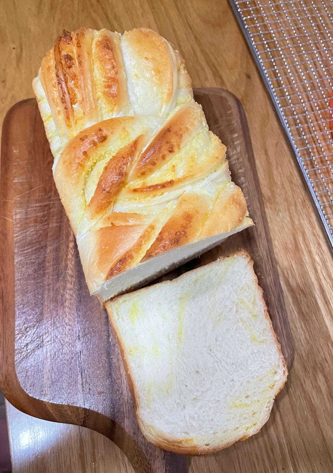 椰蓉满满吐司！幸福的味道。