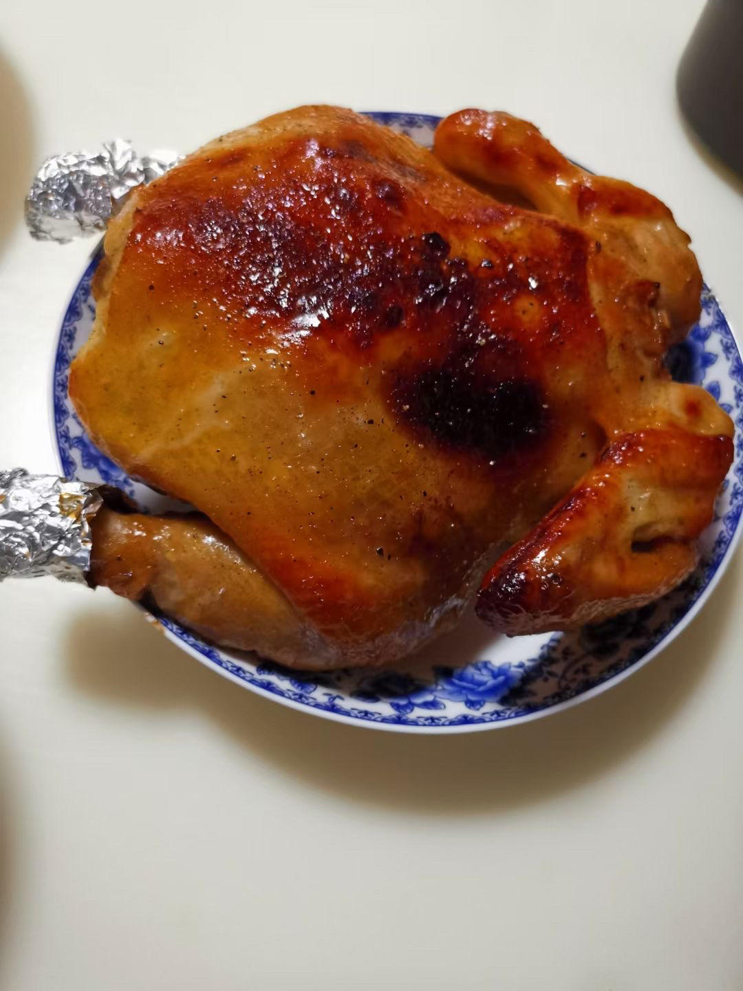 皮脆肉嫩❗️蜜汁脆皮烤鸡（空气炸锅版）💥不用一滴油