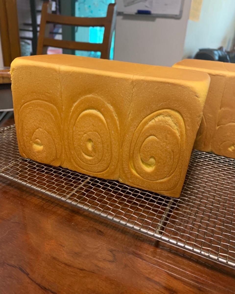 迷你小吐司，奶油南瓜吐司