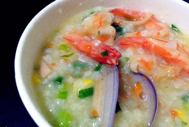 秘制鲜虾粥