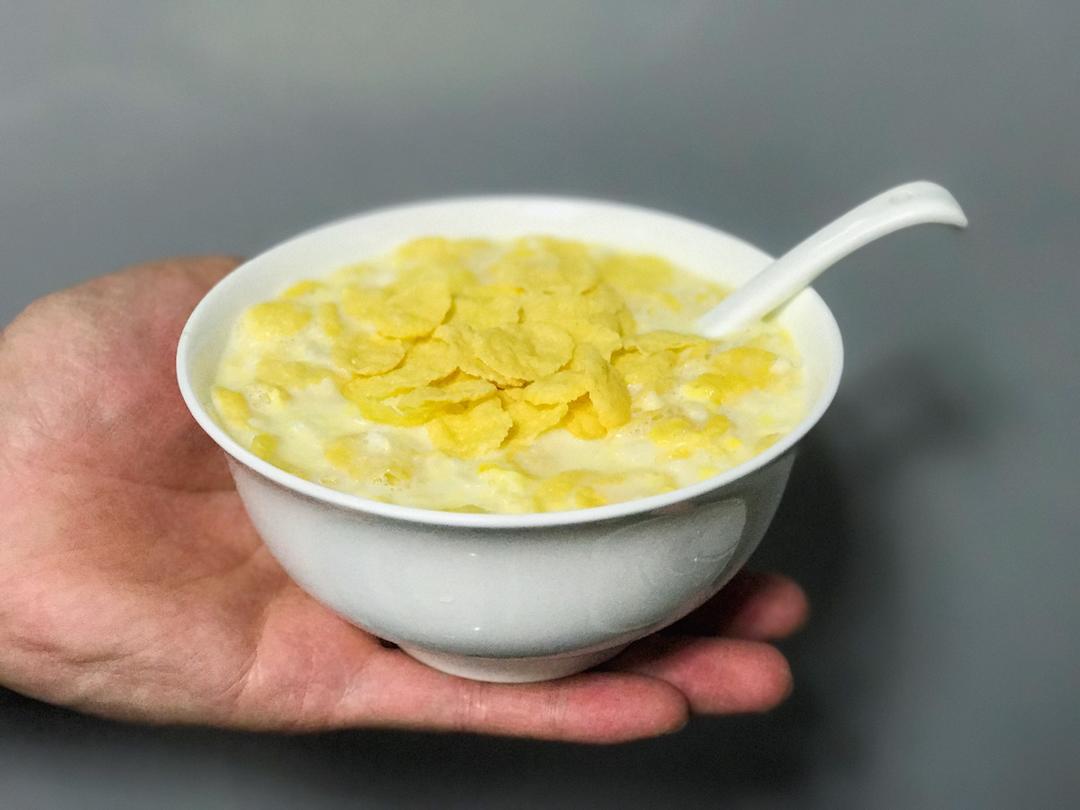 醪糟牛奶麦片