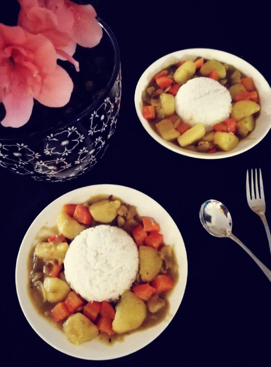 #太阳谷食谱#咖喱鸡肉